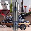 1 Set Bottle Opener, Rechargeable Electric Wine Opener, Effortless Automatic Cork Extractor for Home Bar Party