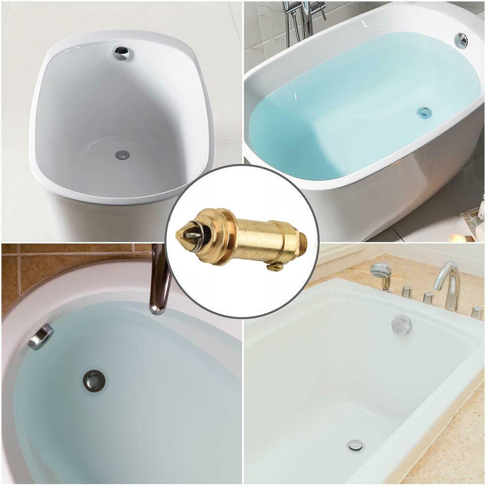 Устойчивая к ржавчине раковина для ванны, сменный слив с надежным пружинным механизмом