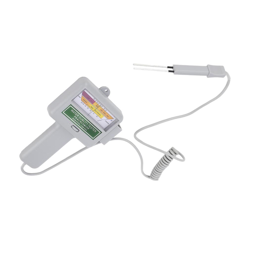 Портативный тестер pH, измеритель хлора, монитор качества воды для бассейна, спа, проверка
