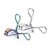 Colorful Eyelash Curler Portable Eyelash Beauty Bending Tool Full Metal Handle Eyelash Makeup Clip