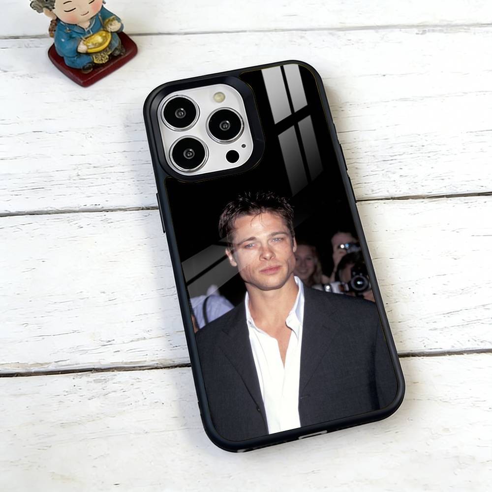 Чехол для телефона Брэда Питта Для iPhone17,16,15,14,13,12,11 Plus,Pro Магнитный Для Magsafe Беспроводной Зарядки