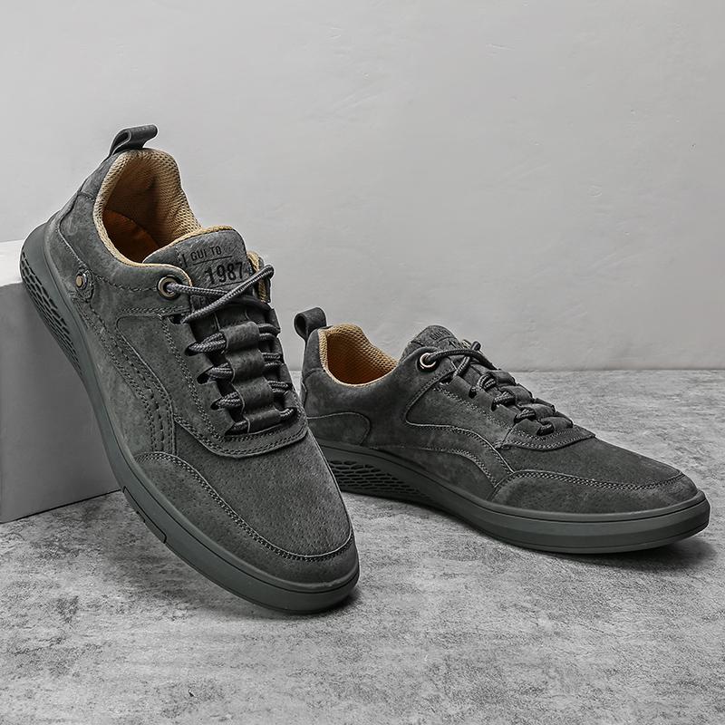 Мужская обувь из натуральной кожи в британском стиле, трендовая удобная повседневная обувь, уличные мужские кроссовки, мокасины, мужская обувь на плоской подошве