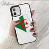 Чехол для телефона с флагом Алжира для iPhone 11 12 13 14 Pro Max mini XR XS SE 2020 7 8 Plus Samsung Galaxy S21 S22 Cover shell