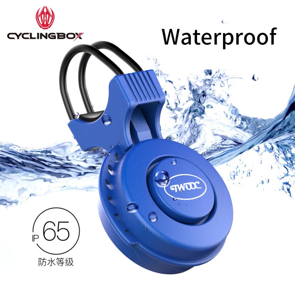 Bike Bell Usb Rechargeable Speaker 4 Modes Independent Switch Mini Electric Horn Accessories For Bicycle Scooter Mtb