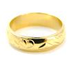 'Love' Gold Plated Wedding Ring