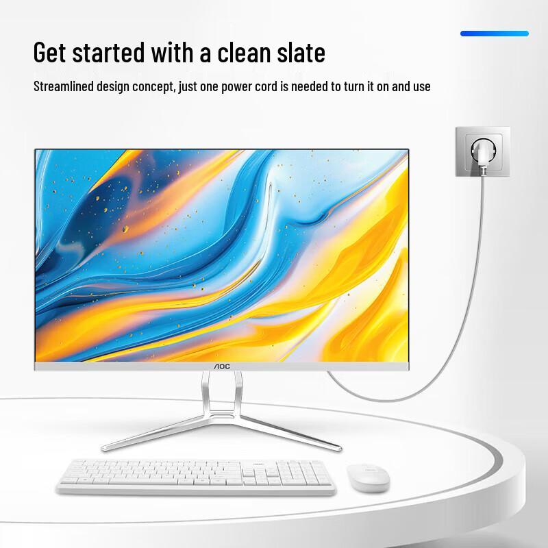 AOC Mermaid 837 Series 23.8-inch All-in-One PC (CN version)