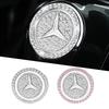 DIQ4   Car One-Click Engine Start Stop Switch Button Cover Ignition Button Sticker For Mercedes Benz W211 W204 W210 CLA GLA Accessories
