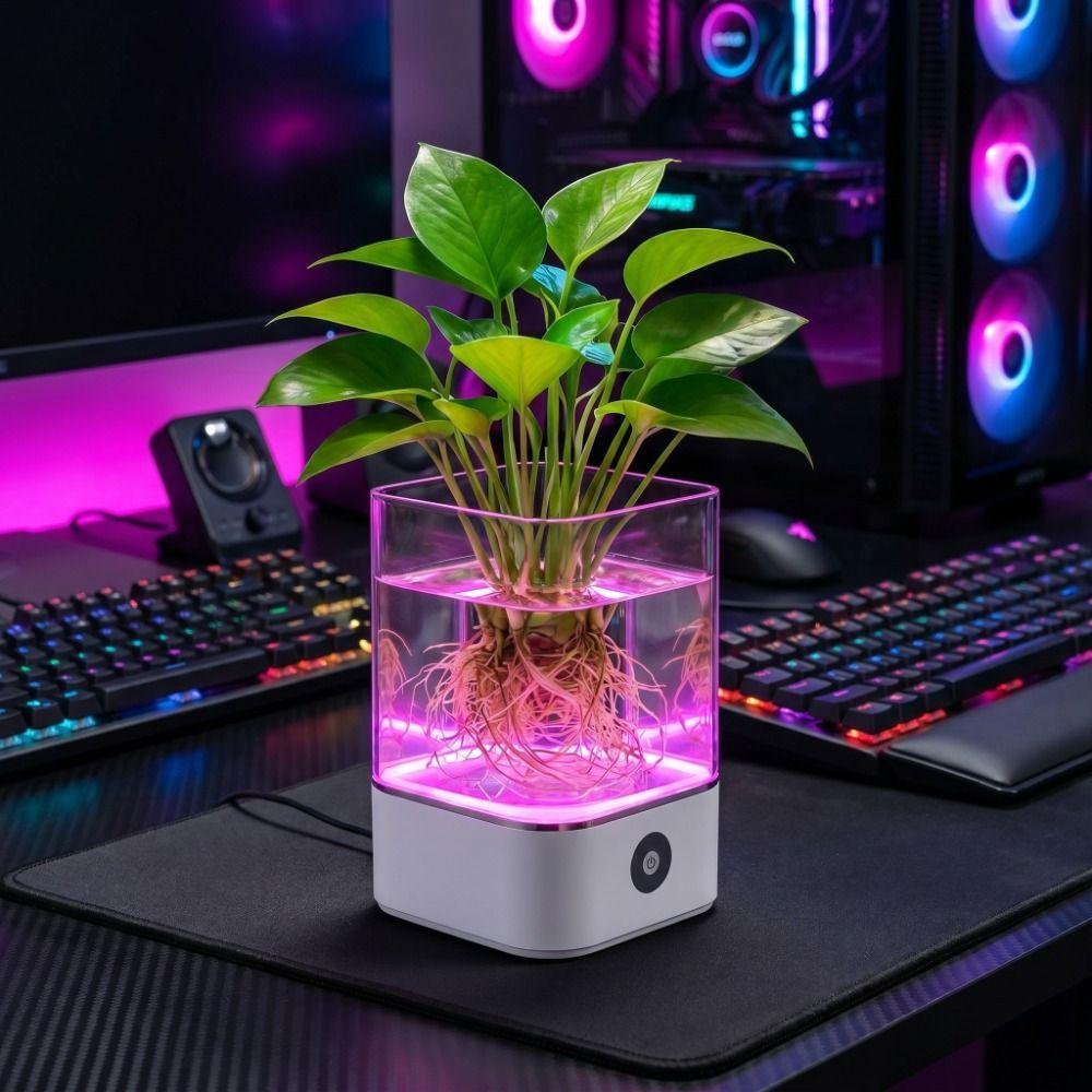 Dimmable Aquarium Night Light Color Changing LED Ambient Light Tabletop Display