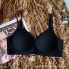 Traceless nude underwear, women's thin models without steel rings, small breasts, breathable, gathered up, anti-sagging, skin-friendly bras