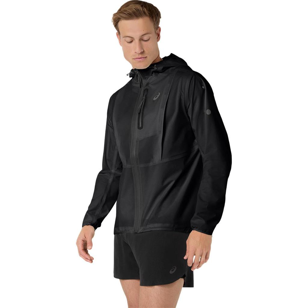 Одежда для бега FUJITRAIL ELITE Водонепроницаемая куртка PERFORMANCE BLACK XL [ASICS]