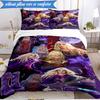 Halloween witches 3pcs K-pop music group Bedding set,Ideal for Bedroom, Dormitory,Including Duvet Cover And 2pcs Pillowcases,Fan gifts