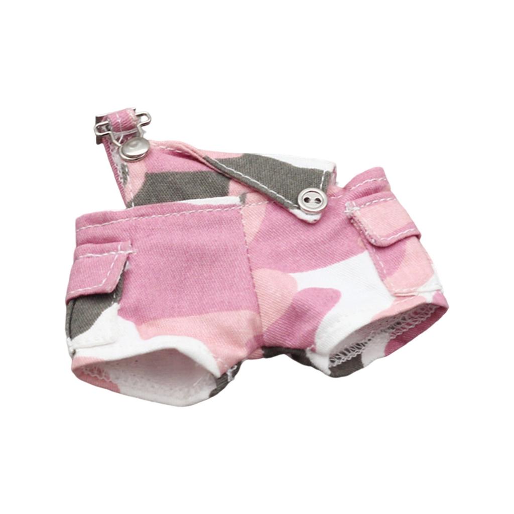 Модные кукольные комбинезоны для легкого наряжания куклы, брюки на подтяжках для фигурки куклы Лабубу, выставочная одежда