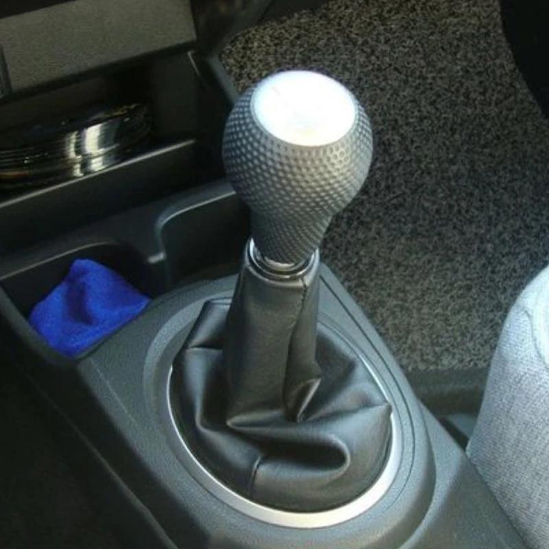 5-скоростная ручка переключения передач, рычаг КПП, ручка, кожаный чехол для Honda Fit Jazz 2009 2010 2011 2012 2013 2014 2015