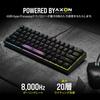 Corsair K65 RGB MINI CherryMX SPEED Japan Layout Gaming Keyboard USB-A CH-9194014-JP