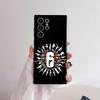 Game R-Rainbow 6 Siege Phone Case For Samsung Galaxy S25 S24 S22 S23 Ultra S21 S20 Plus 5G Frosted Non-Slip Full Cover Soft Case