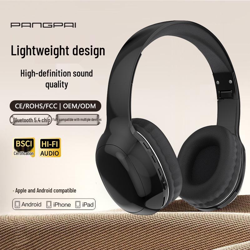 Беспроводные Bluetooth-наушники P103 с оголовьем и мощными басами для телефонов Apple и Android