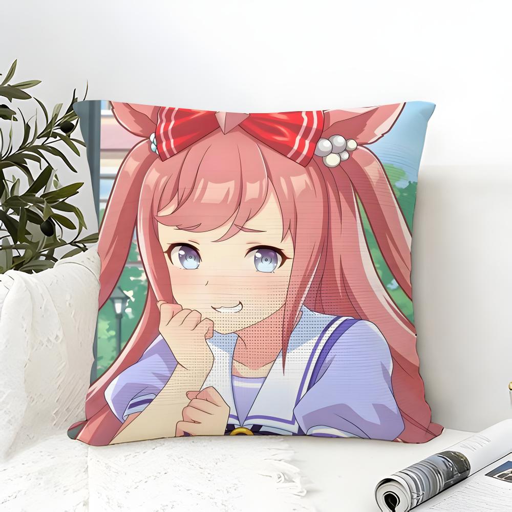 Игровой Мультяшный Uma musume PPretty Derby Наволочка льняная наволочка диван домашний декор чехол для подушки чехол для подушки