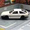 1/37 TOYOTA Trueno AE86 Initial D Классическая игрушечная машинка для детей CCA Литая металлическая миниатюрная модель Коллекция с откидным механизмом Подарочный подарок для мальчика