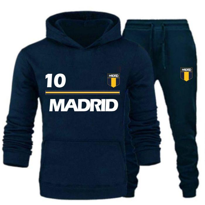 Children's Jogging Football – Inspiration Madrid – Navy Blue - - Blue