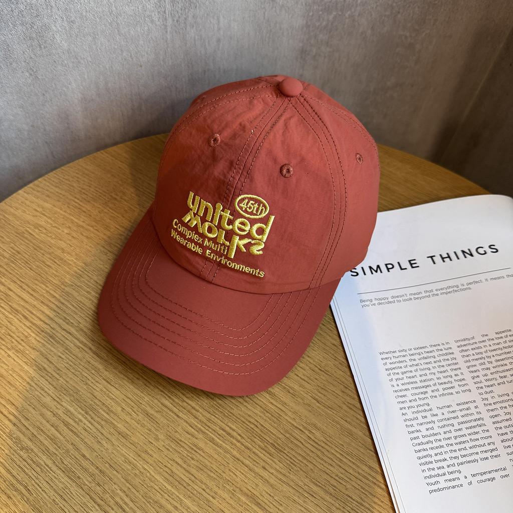 United Вышивка Буква Летняя Солнцезащитная Бейсболка Регулируемая Женская Мужская