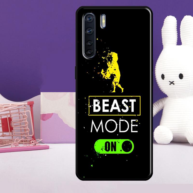 Gym Fitness Bodybuilding Case For Oppo A54 A74 A94 A80 A60 A40 A18 A38 A58 A78 A98 A96 A76 A16 A15 A17 A57 A77 A5 Pro