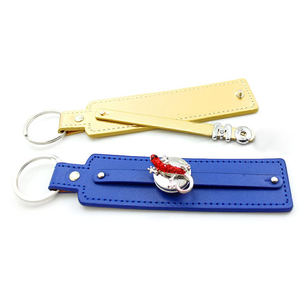 Generic PU Leather Keychain Car Keychain Key Handbag Pendant Women