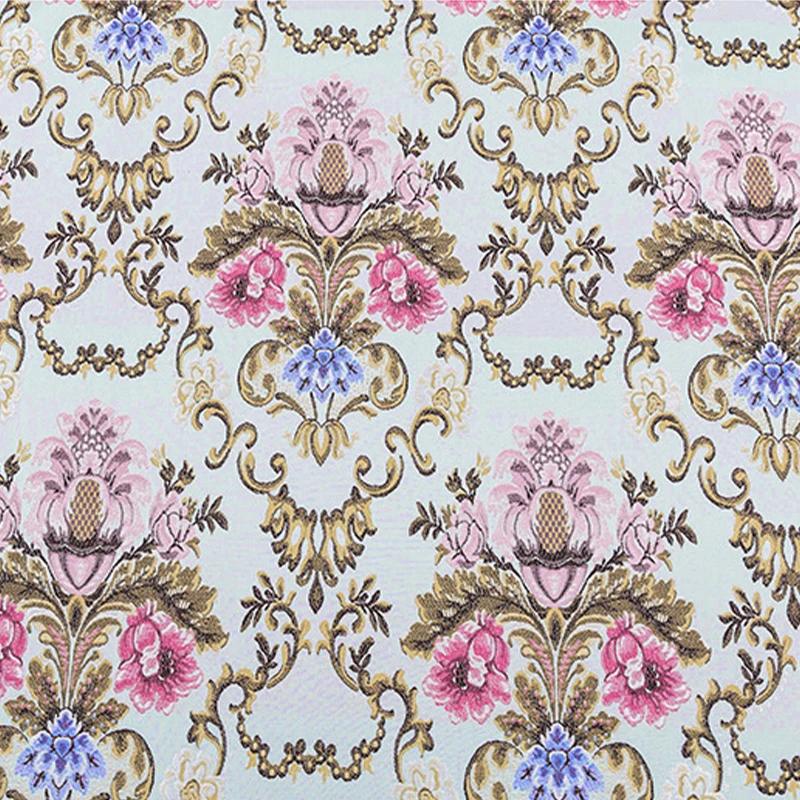 100x145см Брокат Жаккард Ткани Вышивка Цветы Ципао Кимоно Материалы Для Шитья Платья Сумки DIY Одежда Принадлежности
