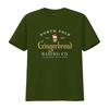 North Pole Gingerbread Baking Co T Shirt Retro Christmas Cookie Handmade Clothing  vintage Washed Comfortable Versatile homme