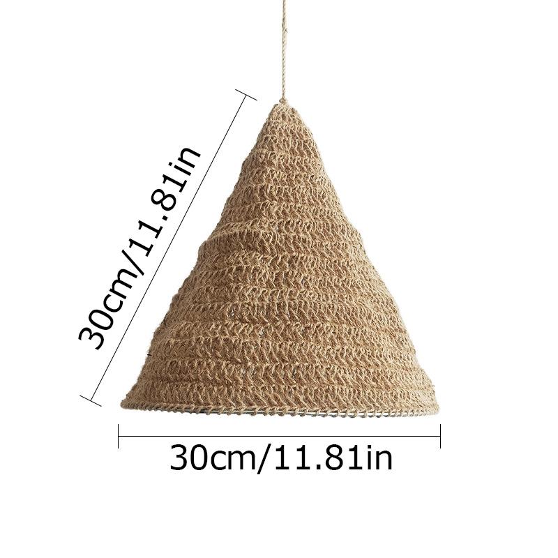 1шт подвесной декоративный абажур деревенский веревочный абажур в богемном стиле декоративный абажур подвесной светильник гостиная 3 размера