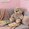 Cute Teddy Bear Plush Toy, Soft Stuffed Animal Doll for Kids Girls, Huggable Fluffy Gift  Valentine Birthday, Nursery Home Decor