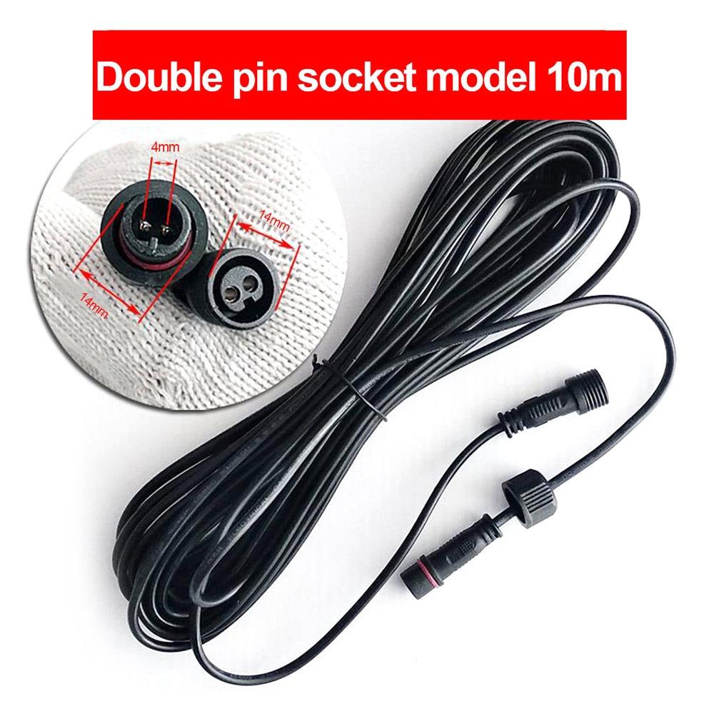 3M/5M/10M Power Connection Wire  for Solar Pendant Light Shed Light Indoor Outdoor