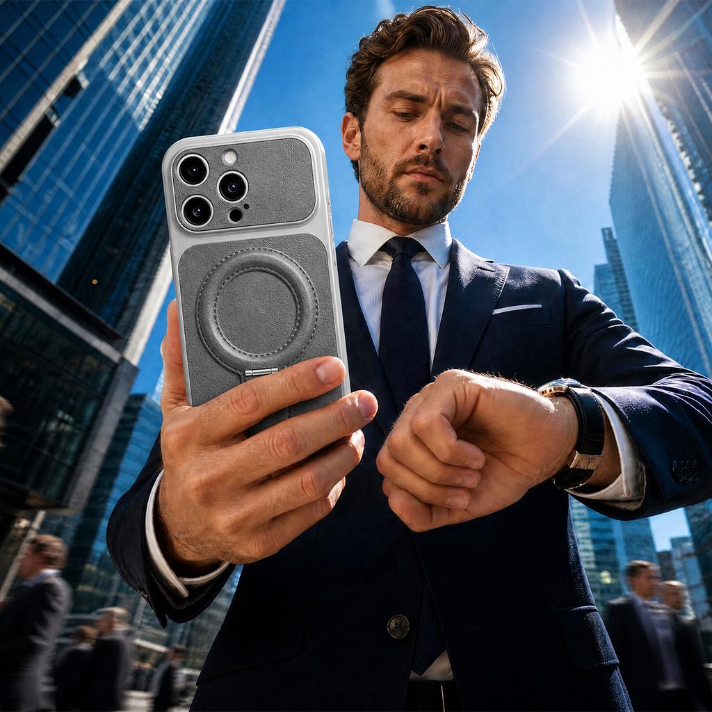 Nakładka Luxgrip Mag Do Iphone 16 Pro 6,3" Szara