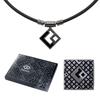 Colantotte Лимитированная серия [AURA PREMIUM BOX] Магнитное ожерелье для мужчин, Идеальный рождественский подарок (Черный, Л)