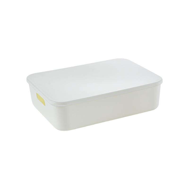 Пластиковый контейнер для хранения с крышкой — идеально подходит для одежды, закусок и всякой всячины