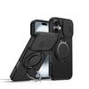 Магнитный чехол-подставка с вращением на 360° для iPhone 16 15 14 13 Pro Max 16 15 14 Plus 17 Для Magsafe Сдвижная крышка для защиты камеры