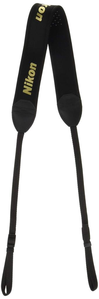 Nikon Neck Strap for SLR Simple Cameras, Design, Black, AN-SNP001