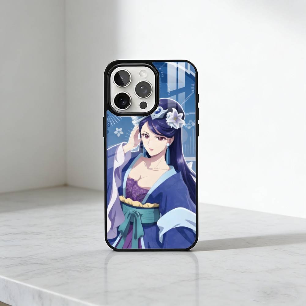 Чехол для телефона L-Lishu Anime Characters Tester для iPhone 17, 16, 15, 14, 13 Plus, Pro Max Магнитный для Magsafe Беспроводной зарядки