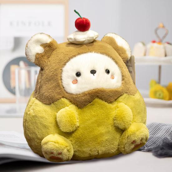 Хлопковая игрушка из полипропилена с пухлыми животными, милая мягкая пушистая плюшевая игрушка, детская комфортная кукла, украшение для дома