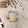 Macaron Cream Beaded Bracelet Sweet Love Star Bracelet Cute Niche Design Girlfriend Accessories