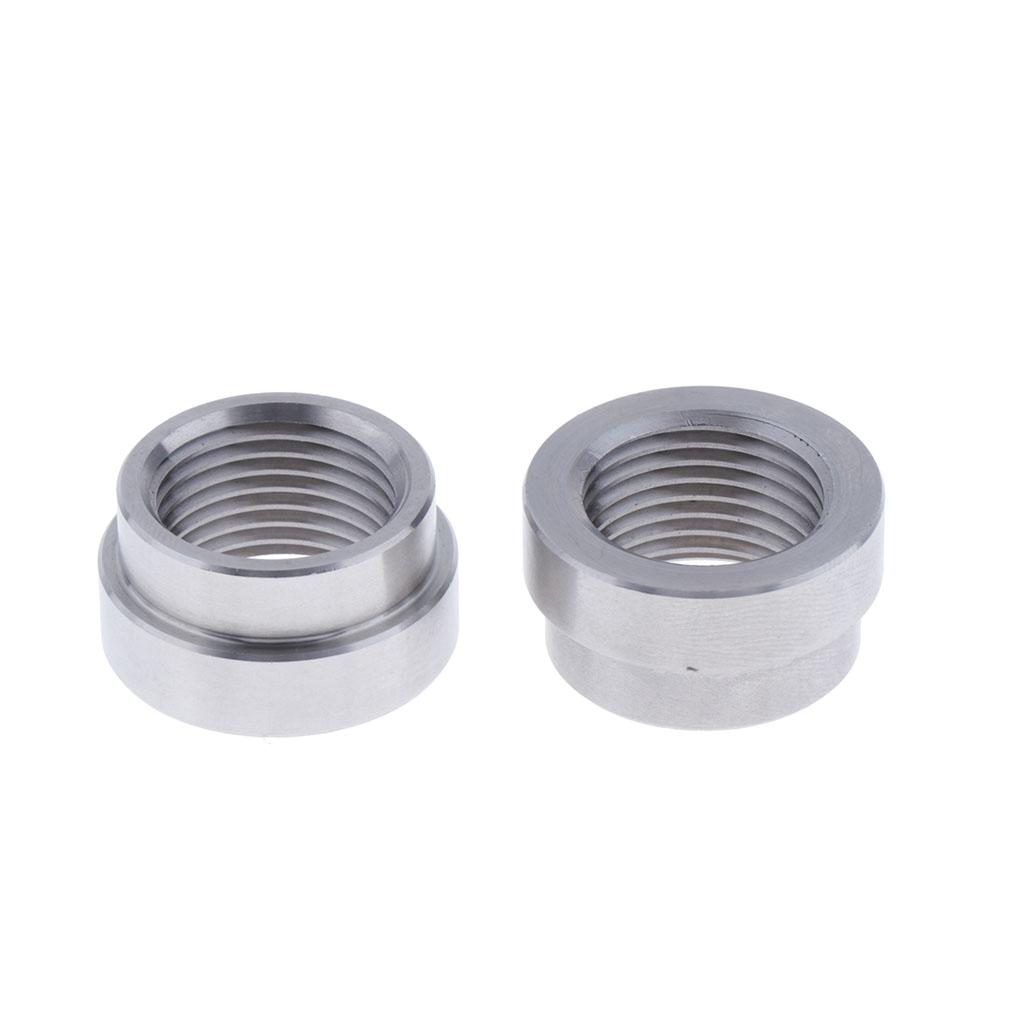 O2 Sensor STEPPED Nut Recess Bung X 1.5 Threads - 10pcs