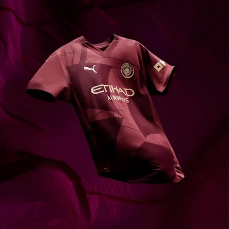 Puma Футболка мужская S с коротким рукавом Mcfc 3rd Replica jerSey