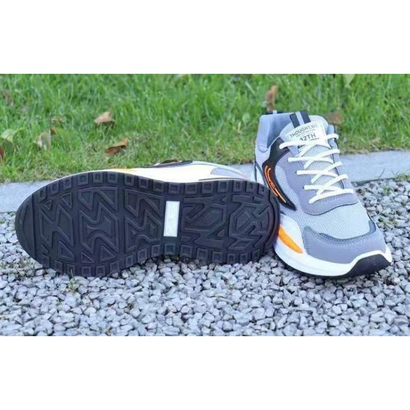 Men S Breathable Knit Mesh Soft Sole Casual Sports Running Shoes Low Top
