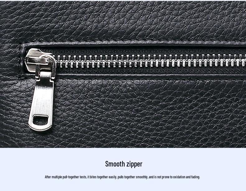 Мужской клатч большой вместимости из натуральной кожи - Модная сумка-конверт из коровьей кожи первого слоя