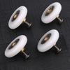 4pcs/set Durable Roller Shower Rooms Cabins Pulley Shower Room Roller /Runners/Wheels/Pulleys Diameter 19mm/23mm/25mm/27mm