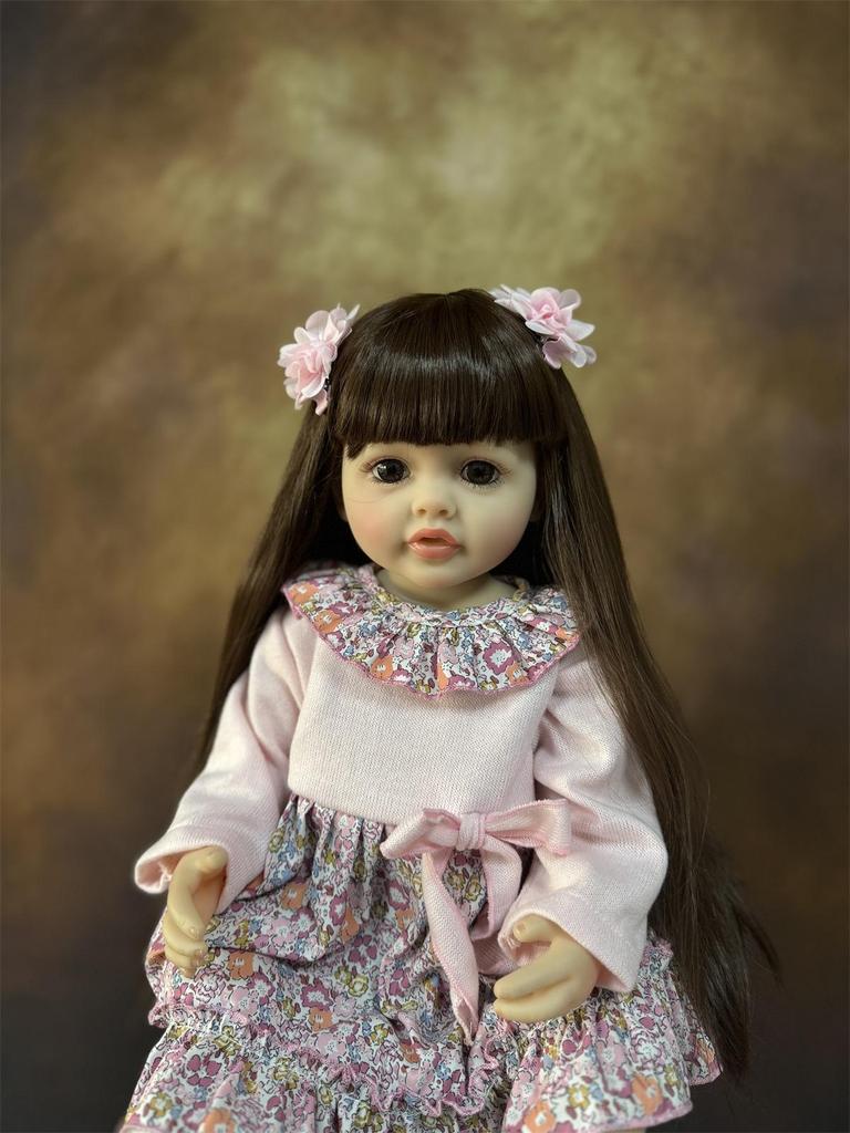 Pink Reborn Doll Sweater Gift for Little Girls