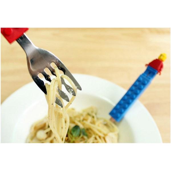 Oxford Block Spoon and Fork Case Set, Red, 1 Set, Korean Popular Tableware