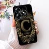 Для ITEL S23 Plus S681LN Чехол Для ITEL S23+ Чехол Силиконовый Роскошная Корона Буквы от A до Z 2D Плоский Рисунок Мягкий Чехол для Телефона
