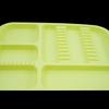 1Pcs Autoclavable Plastic Dental Instruments Trays Colorful Divided Split Trays for Dentistry Tools Storage