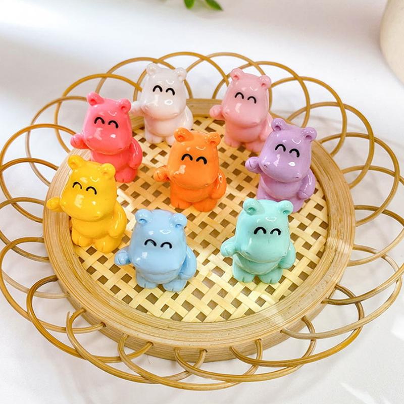 Случайные 10 шт. Мультяшные куклы DIY Аксессуары для бижутерии Украшения для автомобиля Аксессуары Игрушка Милый Симуляция Маленькое животное Брелок Подвеска