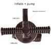 Paddle Board Pumps Hose with 5 Air Valves Nozzle Replacement Inflatable Boats Pumps Adapter & Air Hose Easy to Use
